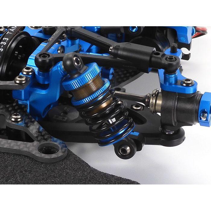 YuuDai1110 2セット 1/10 電動RCカー TRF421 シャーシキット 2ベルト4WD マシン組立キット