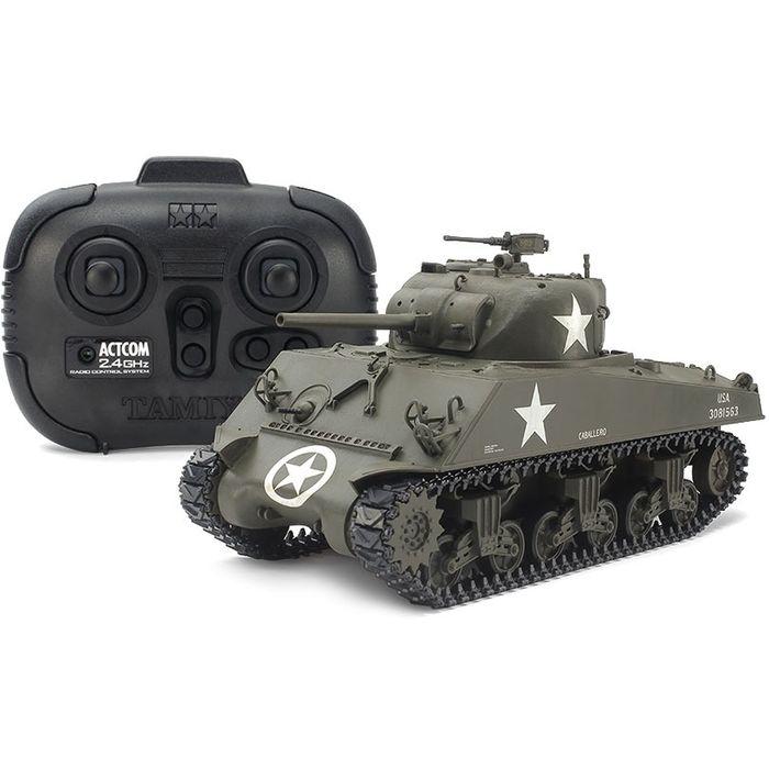 みち様✨専用　4点 1/35RCタンク アメリカ M4A3シャーマン戦車 (専用プロポ付き) タミヤ