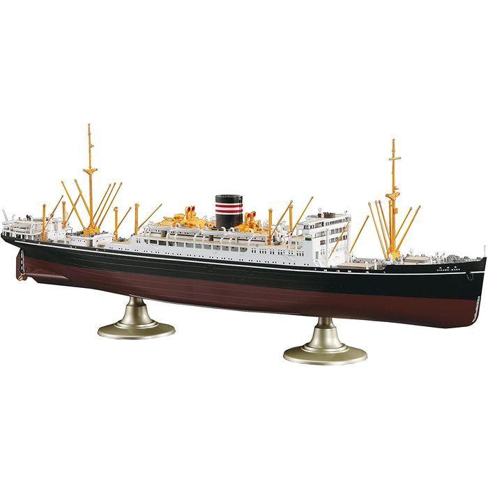 ハセガワ 1/350 日本 日本郵船 氷川丸 プラモデル Z28 g6bh9ry 1/350 日本郵船 氷川丸 プラモデル 模型 ハセガワ Z28 : フライング