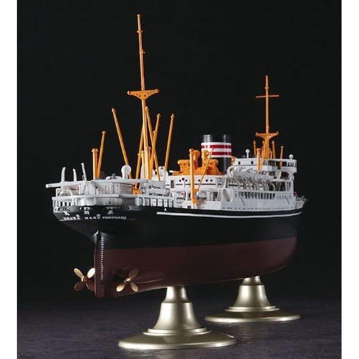 1/350 日本郵船 氷川丸 プラモデル 模型 ハセガワ Z28 : フライング