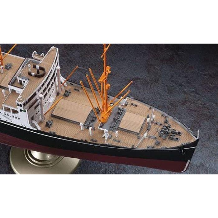 1/350 日本郵船 氷川丸 プラモデル 模型 ハセガワ Z28 : フライング