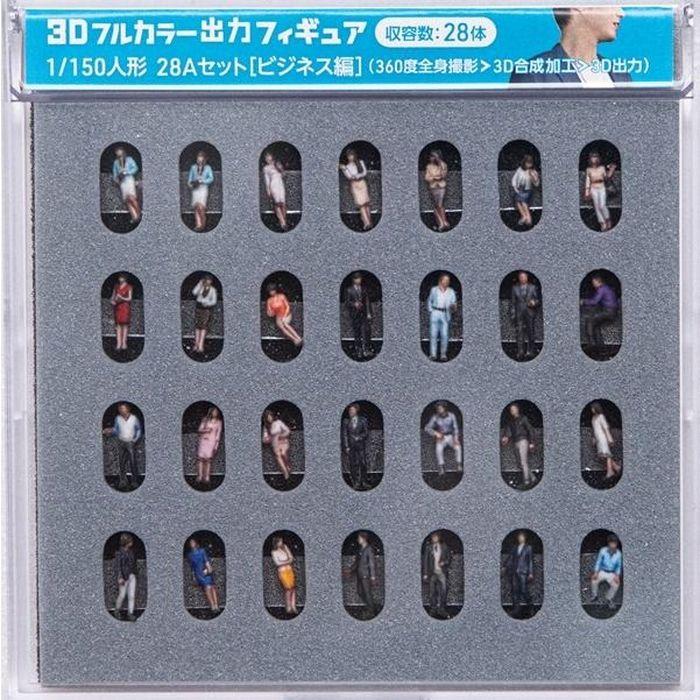 Nゲージ 1/150 3Dフルカラー出力フィギュア [ビジネス編] 28体入り TTC