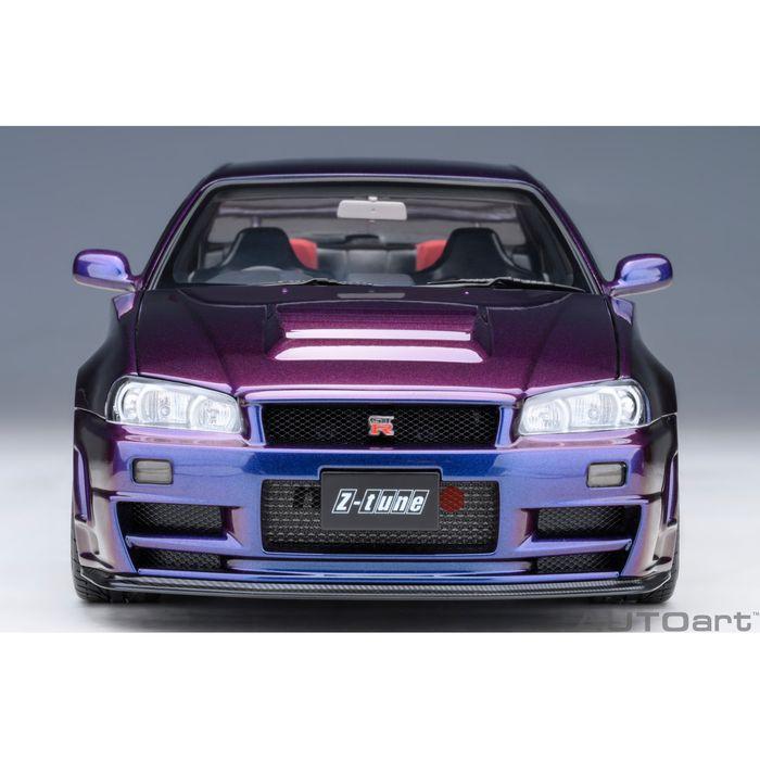 AUTOart 1/18 ニスモ Nismo R34 GT-R Z-tune (ミッドナイト AUTOart 1/18 ニスモ Nismo R34 GT-R Z-tune (ミッドナイト