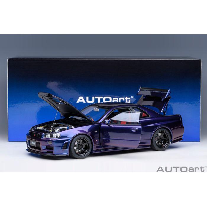 AUTOart 1/18 ニスモ Nismo R34 GT-R Z-tune (ミッドナイト AUTOart 1/18 ニスモ Nismo R34 GT-R Z-tune (ミッドナイト