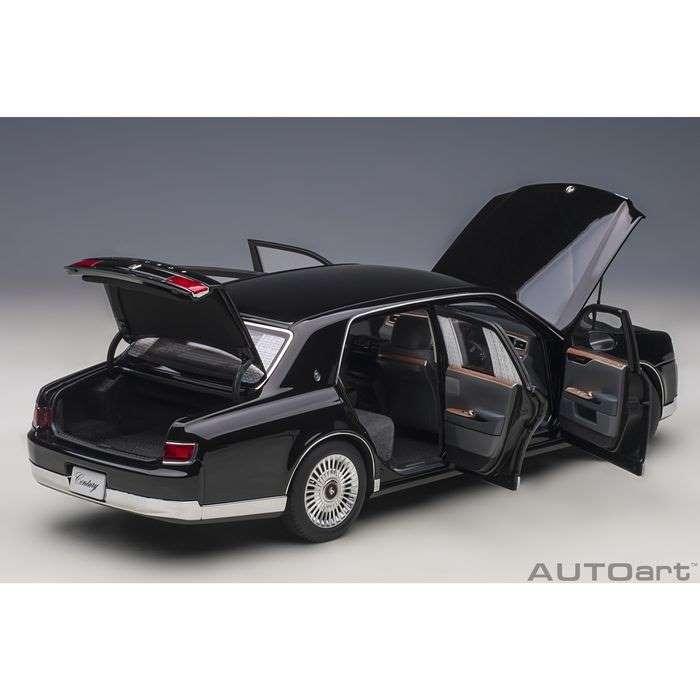 なーさ 1/18 AUTOART 78765 Toyota Century w/ Curtains (Black