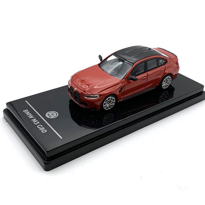 PARAGON パラゴン 1/64 BMW M3 G80 トロントレッド RHD 模型 ミニカー