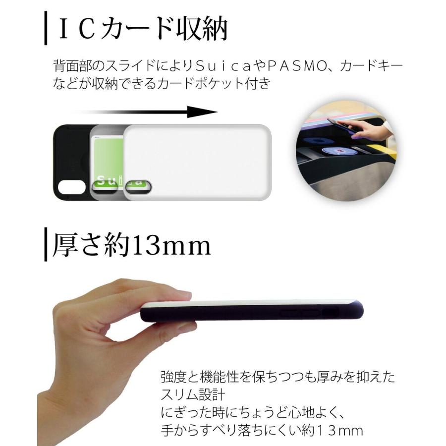 当店オリジナル ドレスマ iPhone XS/X ハイブリッド ケース カバー 迷彩FS3 カモフラージュ柄 ドレスマ HC-IPX-08SK-FS003｜flyingsquad｜04