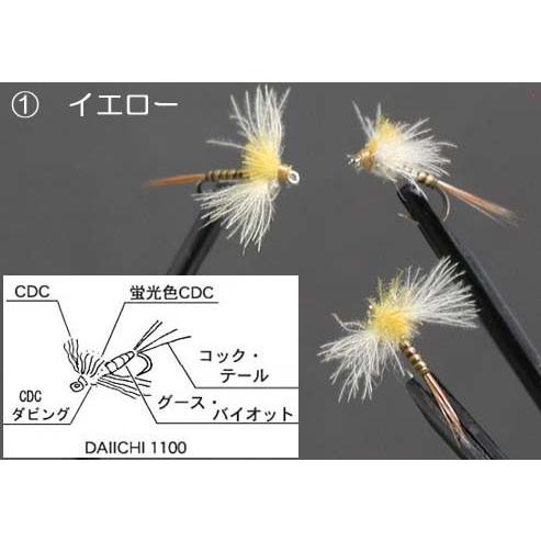 CDCウイング・スピナー（完成品フライ） : フライマート - 通販