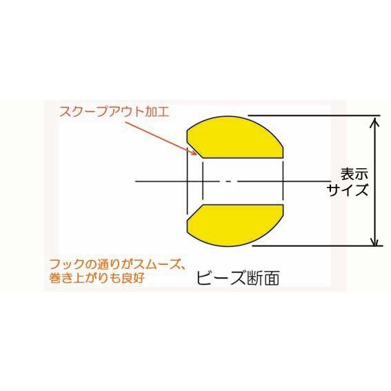 タングステンビーズ（フライタイイング用）30個入り : フライ