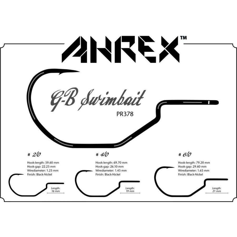 Ahrex PR378　GBプレデタースイムベイトフック | 
