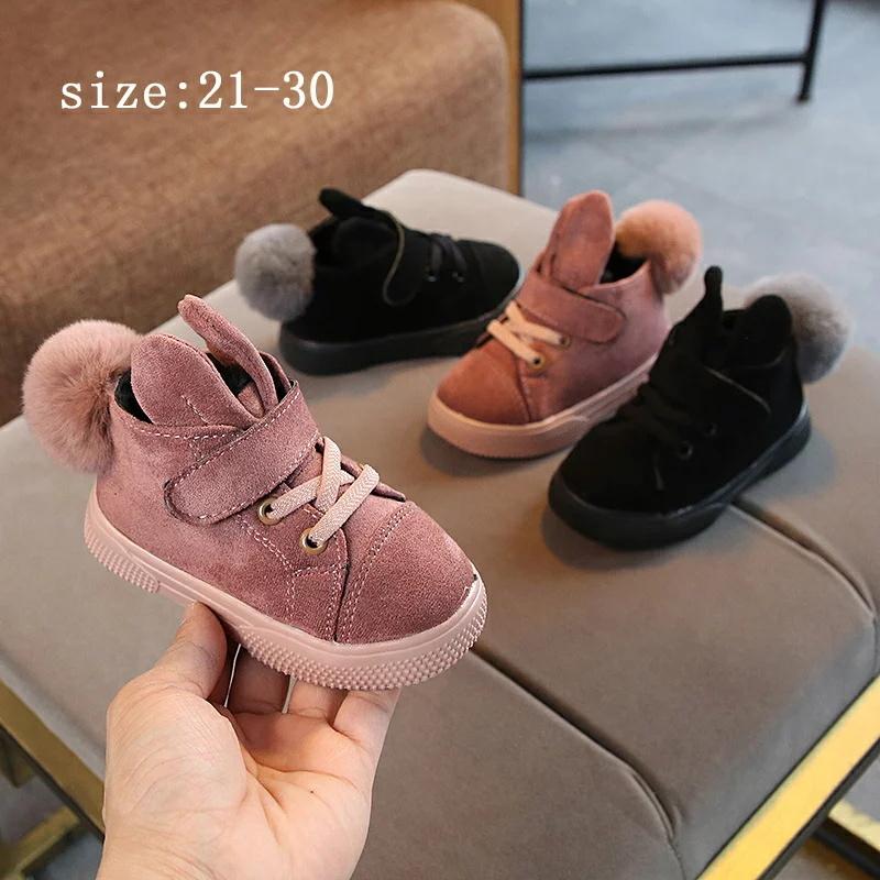 スノーブーツ ファーシューズ 子供靴 ベビーシューズ 女の子 子供用 ショートブーツ 冬用 フラットシューズ シューズ 厚手 裏起毛 モコモコ 暖かい 靴 小学生 中 限定価格セール