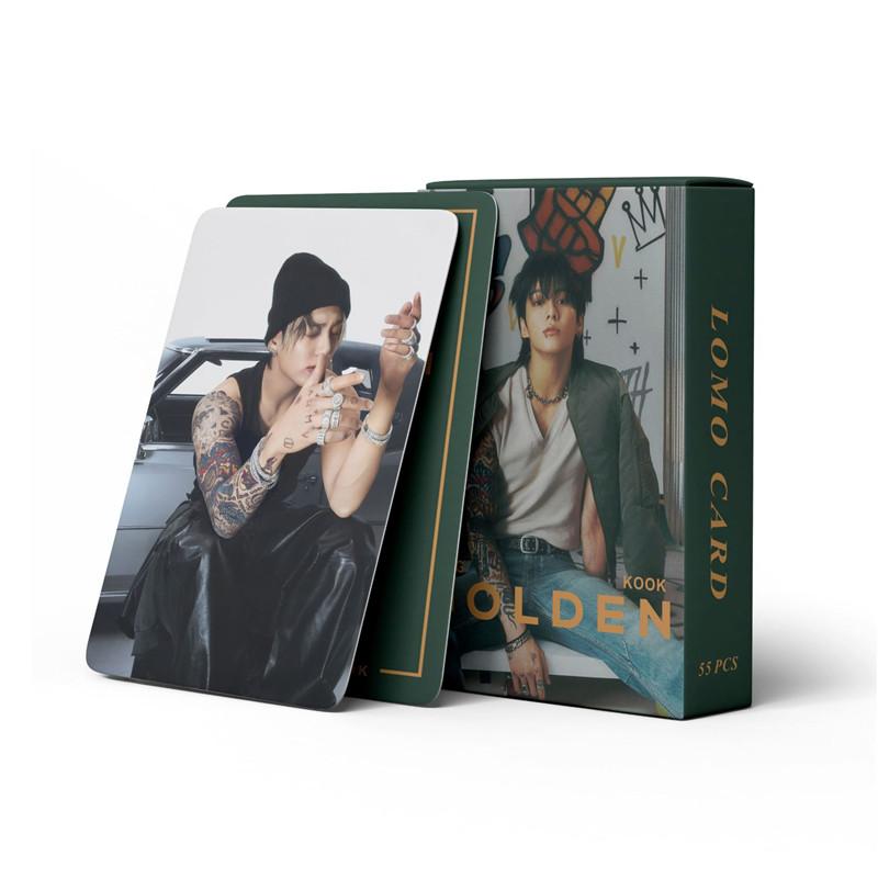 Jung Kookグッズ グク GOLDEN フォト カード 55枚 セット トレカ Jung Kookグッズ グク GOLDEN フォト カード 55枚 セット トレカ
