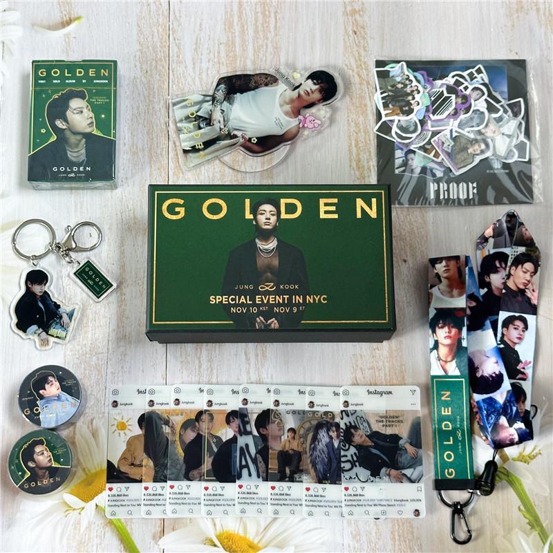 JUNG KOOKグッズ GOLDEN ギフトボックス フォトカード グク JUNG KOOKグッズ GOLDEN ギフトボックス フォトカード グク