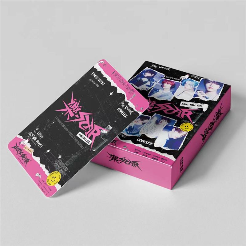 Stray Kidsグッズ フォト カード 55枚 セット トレカ ストレイキッズ 写真 フォトカード K-POP 韓国 アイドル ROCKSTAR 樂-STAR 応援 小物 カード SKZ STAY｜flysell｜06