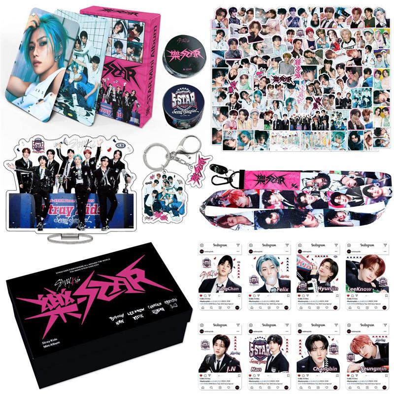 Stray Kidsグッズ ギフトボックス フォトカード 樂-STAR テープ Stray Kidsグッズ ギフトボックス フォトカード 樂-STAR テープ