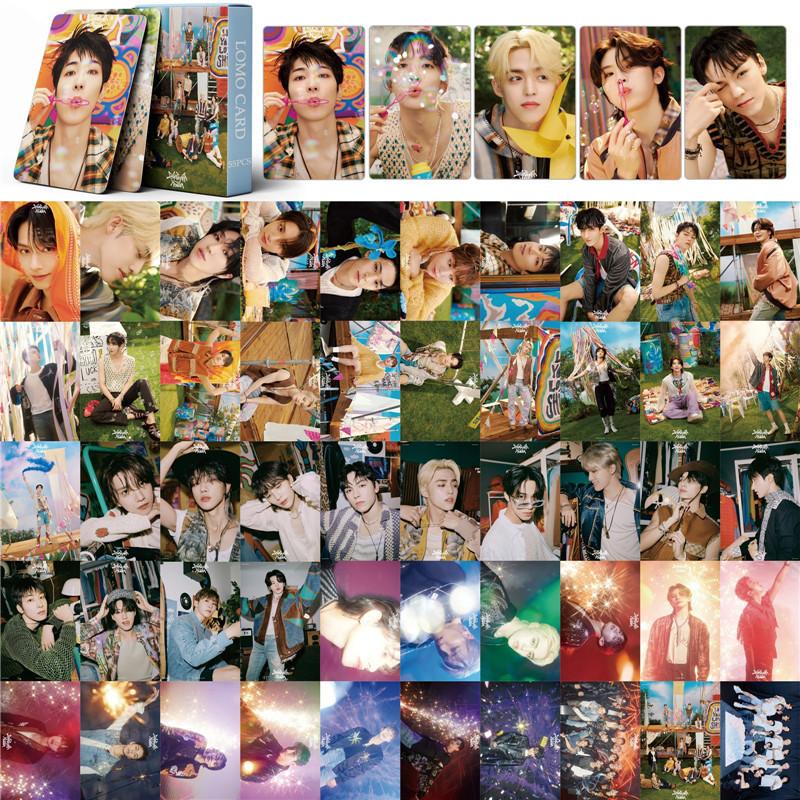 Seventeenグッズ フォト カード 55枚 セット トレカ セブンティーン 写真 全員 フォトカード K-POP 韓国 アイドル HEAVEN 応援 小物 LOMOカード SVT｜flysell｜02