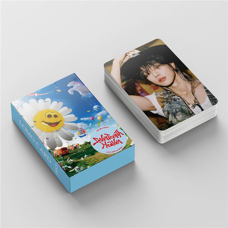 Seventeenグッズ フォト カード 55枚 セット トレカ セブンティーン 写真 全員 フォトカード K-POP 韓国 アイドル HEAVEN 応援 小物 LOMOカード SVT｜flysell｜09