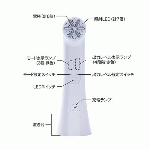 家庭用複合フェイシャル美容機器 イトー LIFTUNE（リフチューン