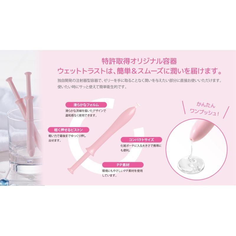 潤滑ゼリー ウェットトラスト プロ 60本入 無味無香料