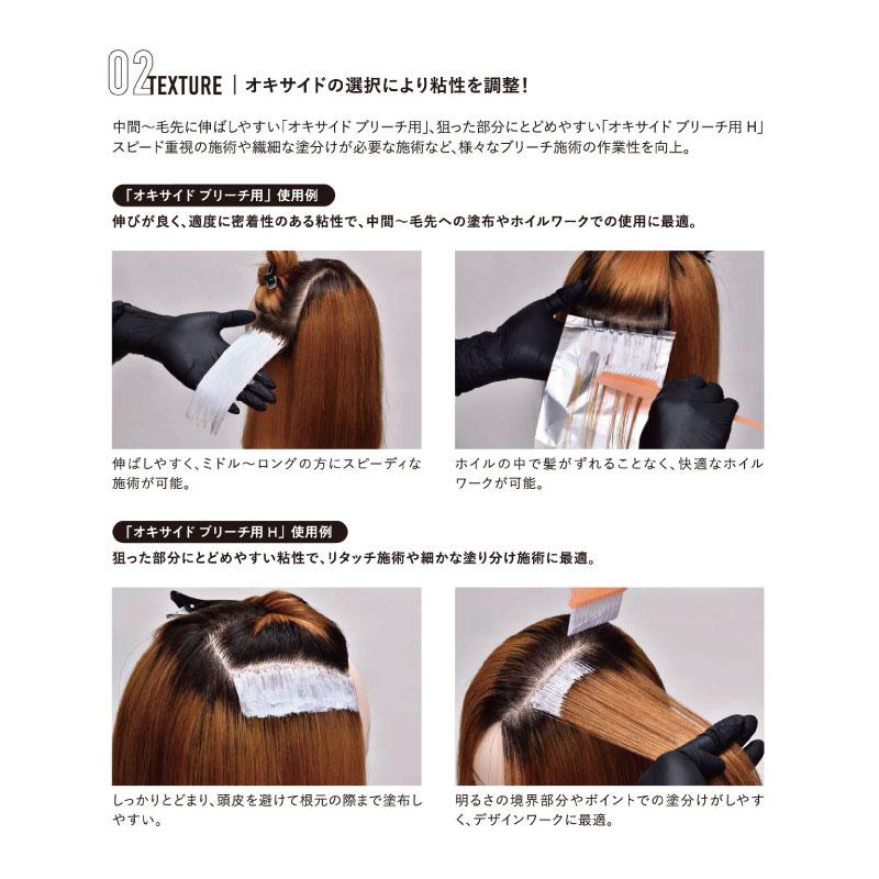 caradeco ナカノ キャラデコ オキサイド ブリーチ用H 1000ml カラー剤