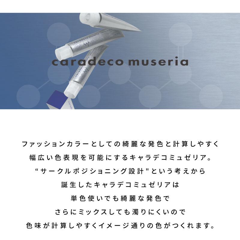 caradeco ナカノ キャラデコ ミュゼリア【ミルキー】80g カラー剤 ヘア