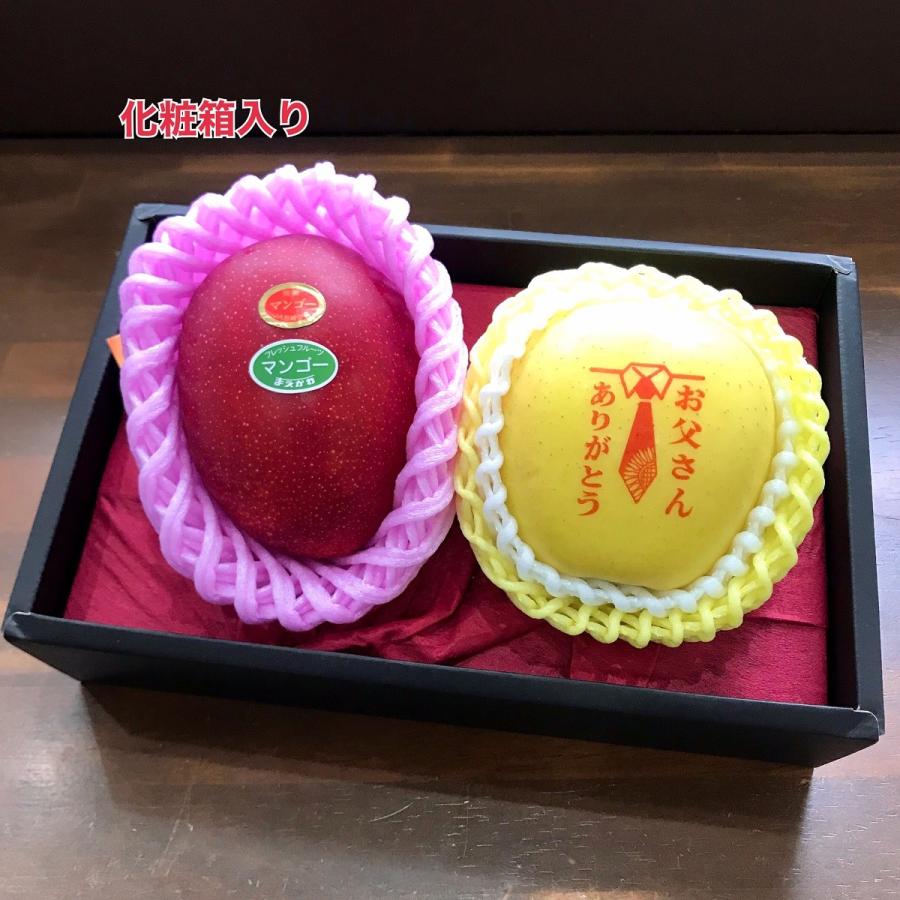 父の日ギフト メッセージ入りりんご＆完熟マンゴーセット