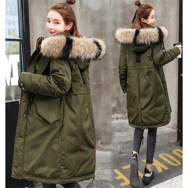人気が高い 中綿ジャケット レディース ファー ブルゾン 中綿コート モッズコート 厚手 アウター 暖かい 冬 防寒 ダウンコート 独創的 Www Doctor Plan Com