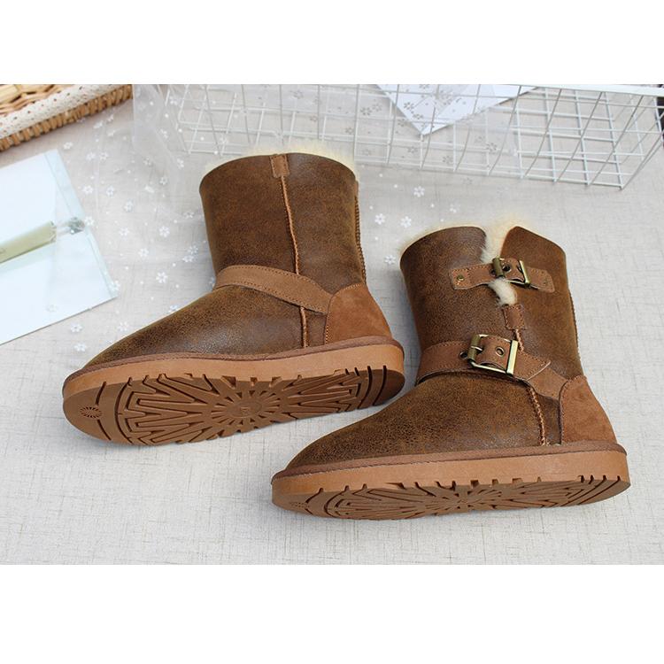 最終決算 裏起毛 スノーブーツ ムートンブーツ レディース ムートンブーツ おしゃれ 通学 通勤 滑り止め 厚底 防寒 冬 裏起毛 大きサイズ ショート ブーツ シープスキン ブーティ 本革 スノーブーツ レディース ブーツ Autohaven Org