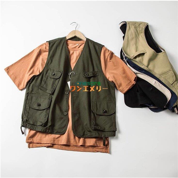 ベスト メンズ 夏 多機能ベスト メッシュベスト お釣りベスト アウトドアベスト 春 秋 作業服