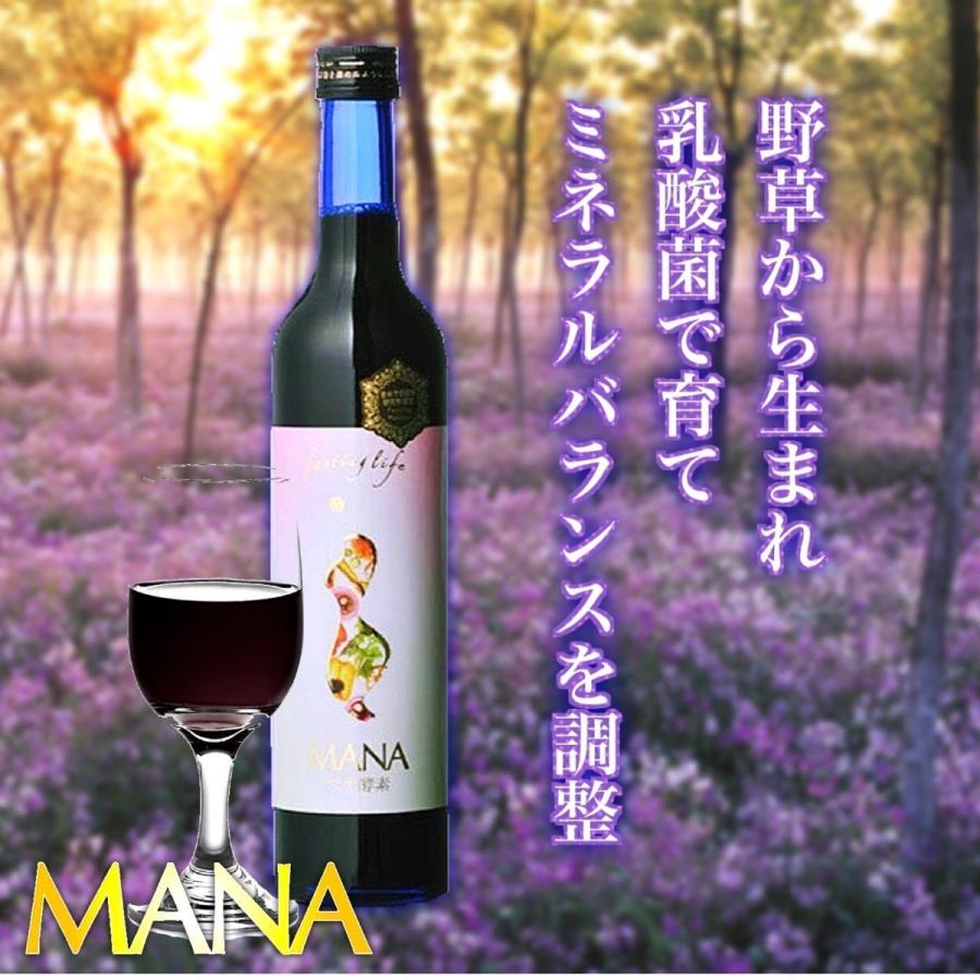 MANAマナ酵素3本　ファスティング マナ酵素 酵素ドリンク 3日 ファスティング mana 500ml×2本 プログラム