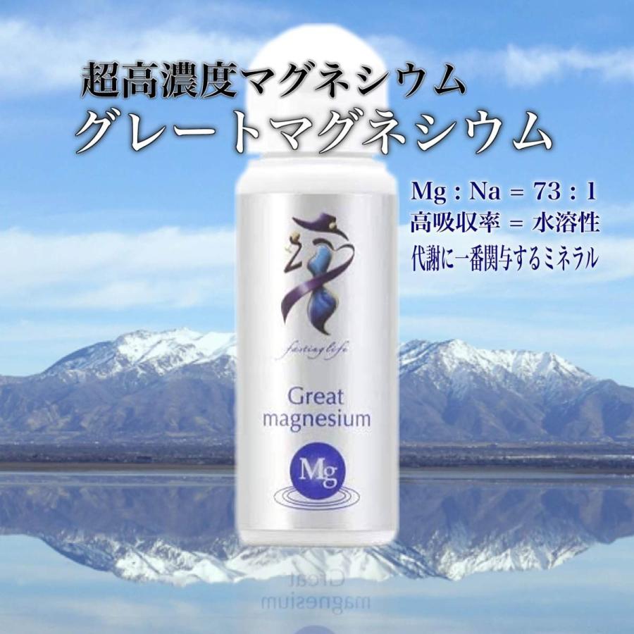 グレートマグネシウム 超高濃度 マグネシウム 50ml×3本 ミネラル
