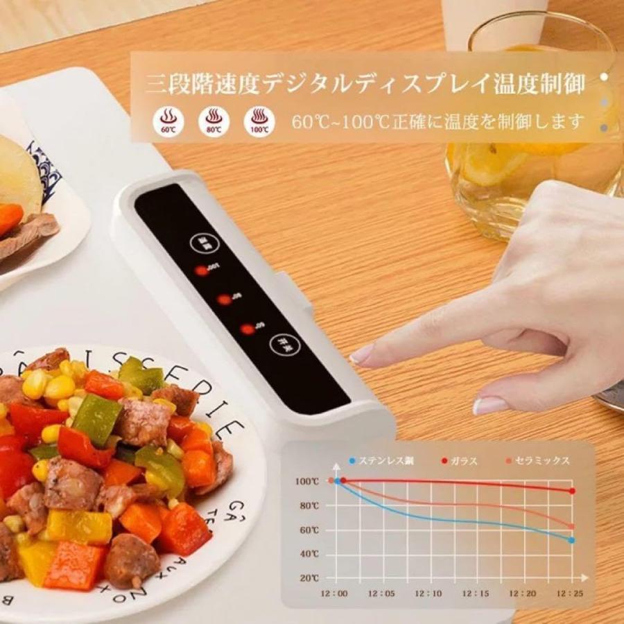 ート電気保温トレイ食品保温プレート折りたたみ式3段階の温度 ート電気保温トレイ食品保温プレート折りたたみ式3段階の温度