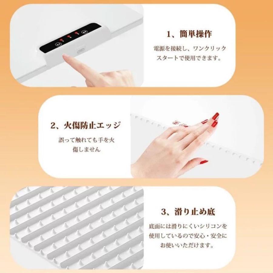 ート電気保温トレイ食品保温プレート折りたたみ式3段階の温度 ート電気保温トレイ食品保温プレート折りたたみ式3段階の温度