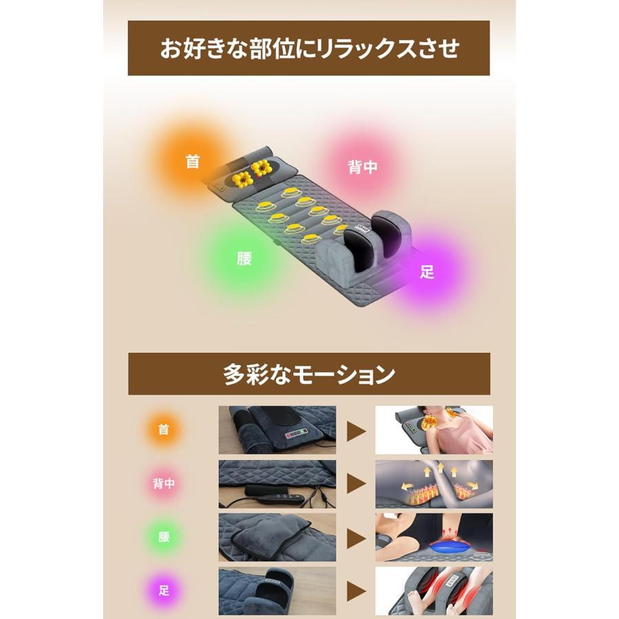 ストレッチマット リラクゼーションシート リフレッシュ 首 背中 腰 お