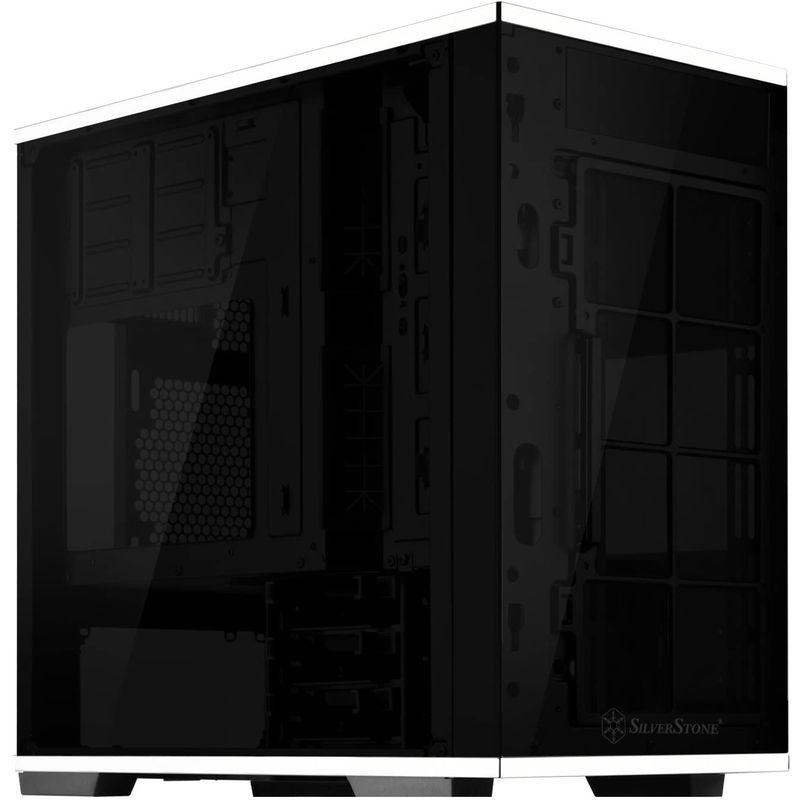 SilverStone Lucidシリーズ 強化ガラス製PCケース SST-LD01 26001 ブラック Lucidシリーズ 強化ガラス製PCケース SST LD01 ブラック