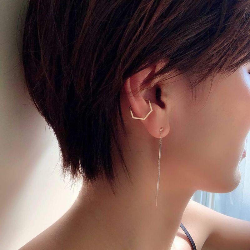 エル・エー・エイチ L.A.H. ヴァンドーム青山 K10PG FORM ヘキサゴン イヤーカフ イヤカフ (片耳用) HJAE0013H エー エイチ ヴァンドーム青山 K10PG FORM ヘキサゴン イヤーカフ イヤカフ 片耳用 HJAE0013H