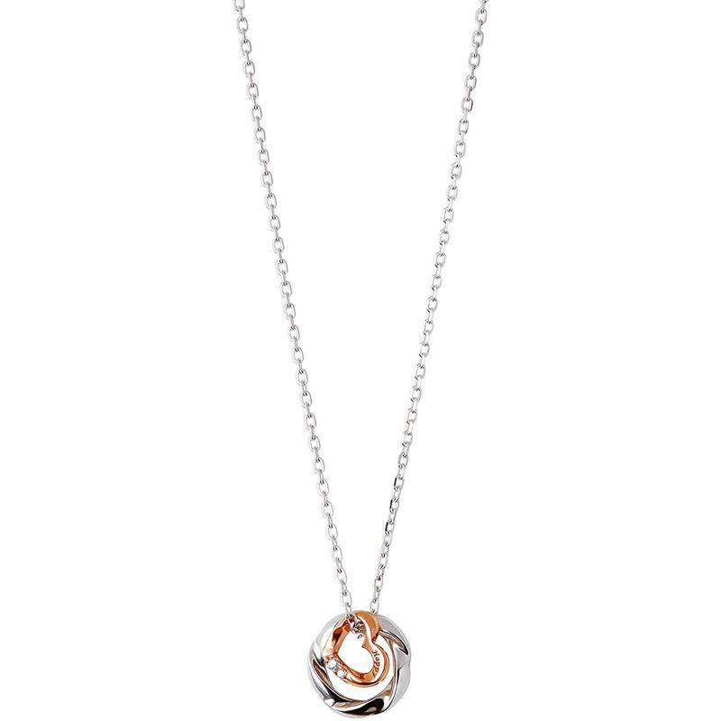 ザ・キッス THE KISS シルバー ペアネックレス 2個セット 男女ペア カップル お揃い メンズ レディース クリスマス 記念日 誕生 キッス THE KISS シルバー ペアネックレス 2個セット 男女ペア カップル お揃い メンズ レディース クリスマス 記念日 誕生