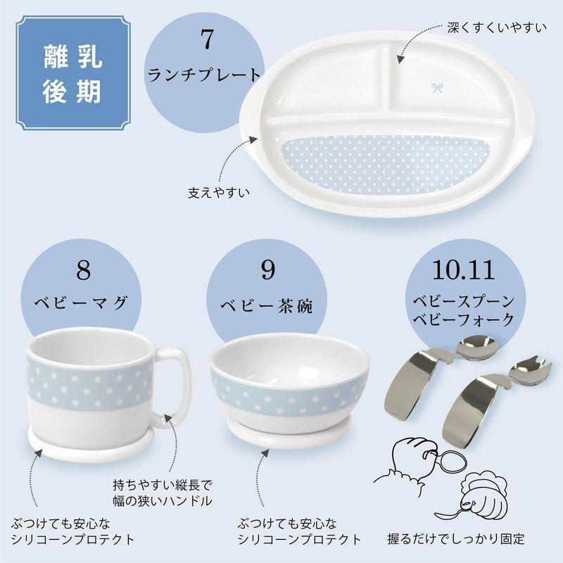 ランデブー Rendez-vous はじめての食器13点セット 411220 日本製 Rendez vous はじめての食器13点セット 日本製