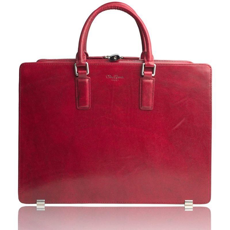 低反発 腰用 Dom Teporna Italy ビジネスバッグ 本革 ブリーフケース