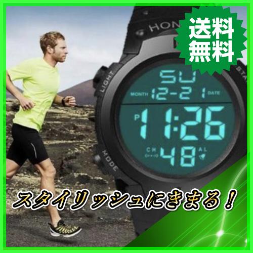 デジタルウォッチ 多機能 腕時計 アウトドア 釣り ストップウォッチ スポーツ ランニング 運動 126 Fmp1shop 通販 Yahoo ショッピング