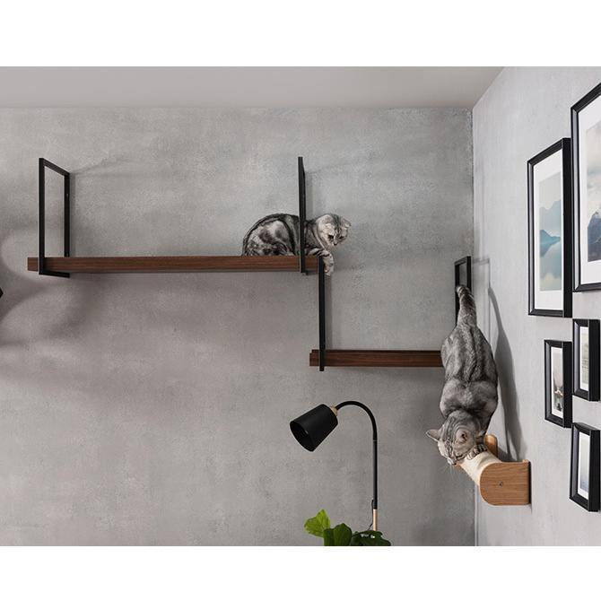 猫用 猫 キャットステップ キャットウォーク 壁付け キャットステップ MYZOO マイズー AVENUE 60cm キャットステップ 猫用 キャットウォーク 壁付け 間柱