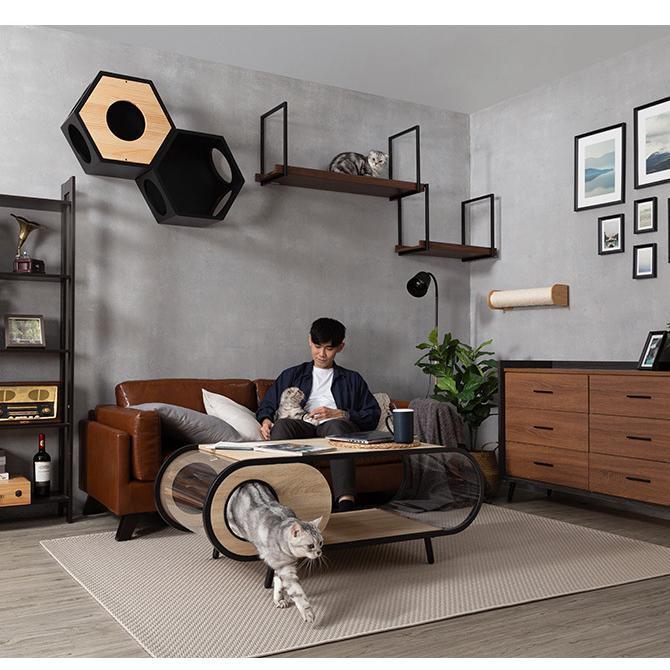 猫用 猫 キャットステップ キャットウォーク 壁付け キャットステップ MYZOO マイズー AVENUE 60cm キャットステップ 猫用 キャットウォーク 壁付け 間柱
