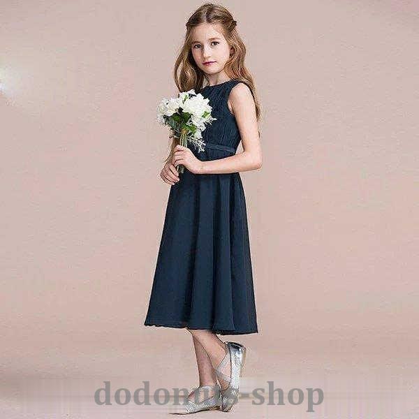 ピアノ発表会 ドレス 中学生 ワンピース ジュニアドレス ミモレ丈 子供ドレス ネイビー ブラック 黒 お姫様 着やせ 上品 エレガント 女の子 結婚式 コンクール 肩から ピアノ発表会 ドレス ネイビー 中学生 ワンピース ジュニアドレス ミモレ丈 子供ドレス ブラック お姫様 着やせ 上品 エレガント 女の子 結婚式 コンクール