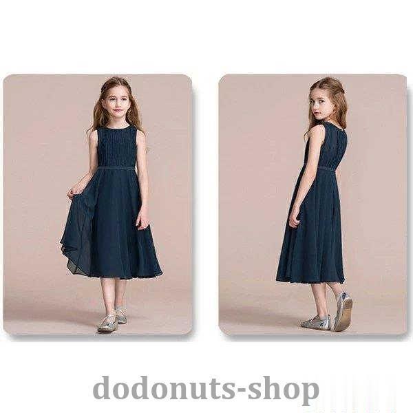 ピアノ発表会 ドレス 中学生 ワンピース ジュニアドレス ミモレ丈 子供ドレス ネイビー ブラック 黒 お姫様 着やせ 上品 エレガント 女の子 結婚式 コンクール 肩から ピアノ発表会 ドレス ネイビー 中学生 ワンピース ジュニアドレス ミモレ丈 子供ドレス ブラック お姫様 着やせ 上品 エレガント 女の子 結婚式 コンクール