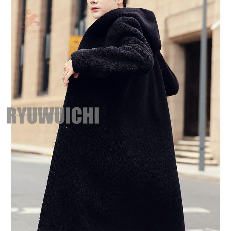 チェスターコート メンズ 大きいサイズ アウター 無地 トレンチコート メンズ ロング丈 通勤 メンズ ポロ衿 帽子付き チェスターコート 大きいサイズ アウター 無地 トレンチコート ロング丈 通勤 ブラック ブルー コーヒー