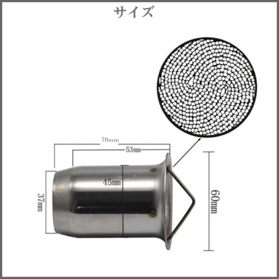 インナーサイレンサー 60mm 消音 触媒型 バッフル 汎用 マフラー キャタライザー 消音器 ZX-9 CBR1000 Z2 R6 GSX-600 GPZ Z1000 YZF-R1 汎用 バイク｜fnina｜02