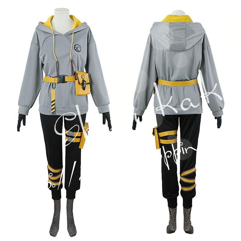 バーチャルYouTuber風 彩虹社 VTuber 夜十神封魔 コスプレ衣装 ウィッグ cos靴 演出服 cosplay 変装 仮装 コスチューム ハロウィン 学園祭 文化祭 漫遊展 写真参照