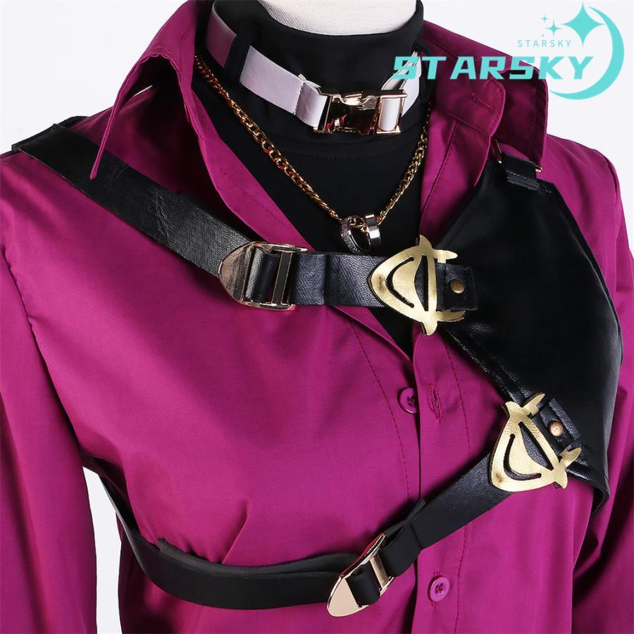 バーチャルYouTuber Vtuber 第七期 XSOLEIL Doppio Dropscythe 風　コスプレ衣装　コスチューム　服 ハロウィン 