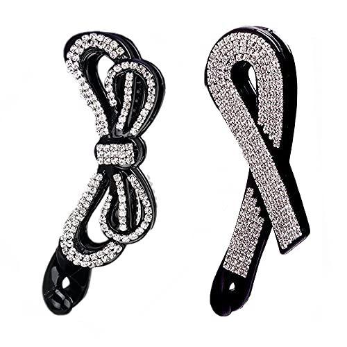 新しいブランド 財布 バナナクリップ 大きめ リボンの形 蝶結びの形 キラキラ ヘアクリップ リボン 大きめ オフィス ギフトバナナクリップ 大 リボン ヘアクリップ シン Www Virginiawaldenford Com