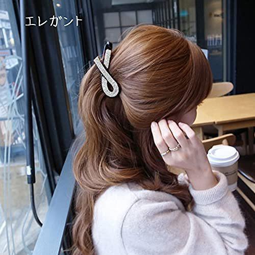 新しいブランド 財布 バナナクリップ 大きめ リボンの形 蝶結びの形 キラキラ ヘアクリップ リボン 大きめ オフィス ギフトバナナクリップ 大 リボン ヘアクリップ シン Www Virginiawaldenford Com